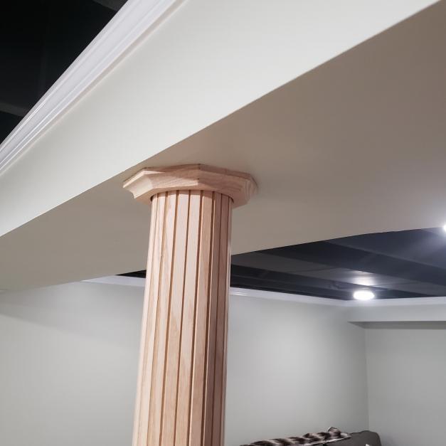 Lally column cover ideas - Pole-Wrap Photo Galleries