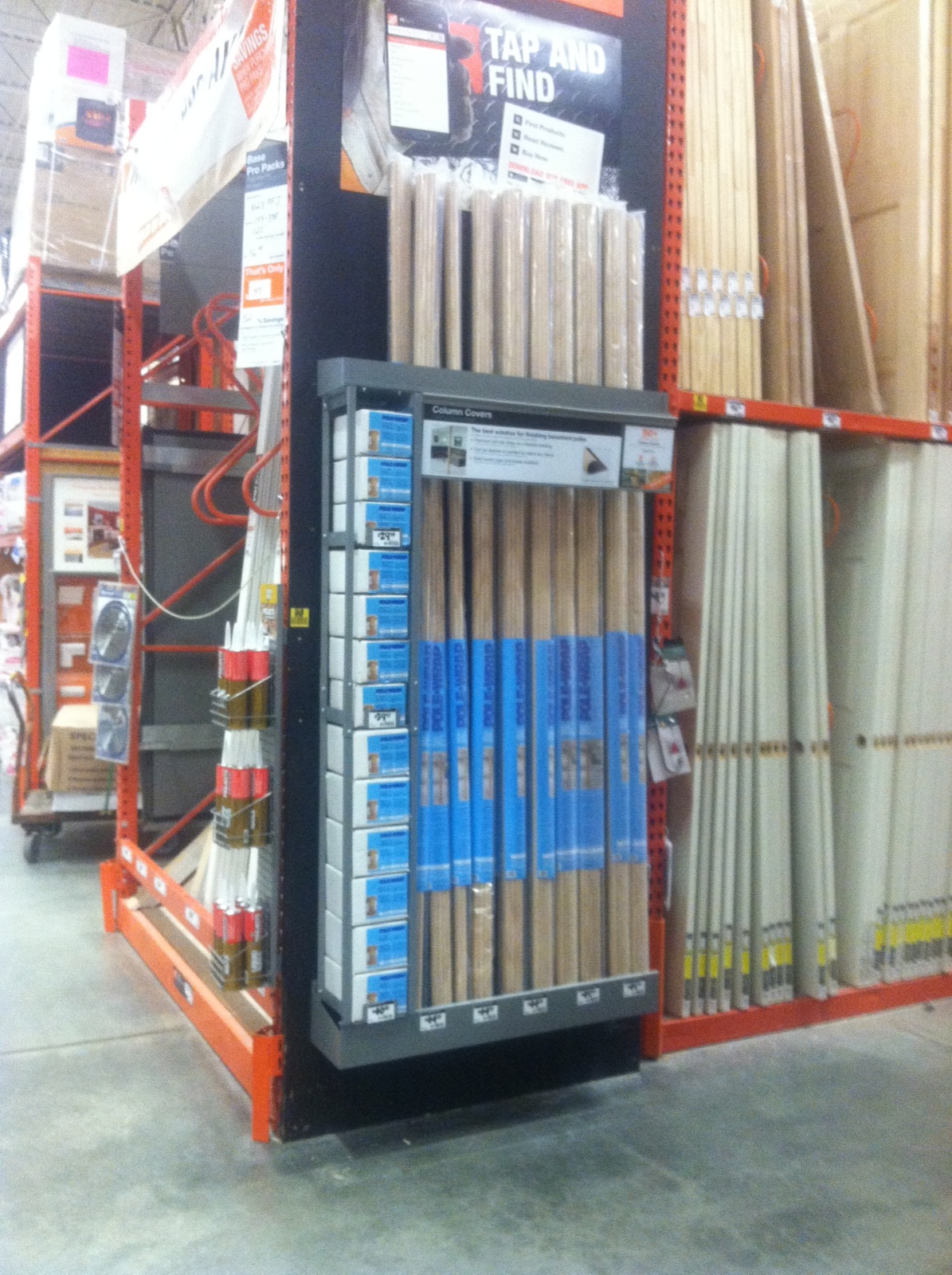 Pole-Wrap Sold at Your Local Home Depot!